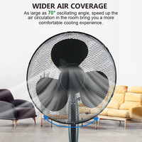 Ventilateur de couronne avec support d'intérieur, produit de luxe de haute qualité