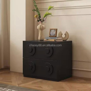 Gran oferta, aparador de madera maciza Retro Simple moderno, diseño de forma creativa para el hogar, combinación gratuita, sala de estar, dormitorio, comedor, hoteles - Product Image 6