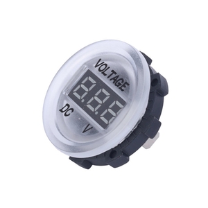 Chuyên nghiệp đo điện áp 5-48V xe xe máy LED DC hiển thị kỹ thuật số vôn kế đồng hồ chống thấm nước - Product Image 5