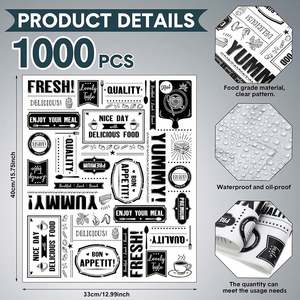 Papier d'emballage alimentaire jetable écologique et résistant à la graisse pour hamburgers, biscuits, gâteaux et emballages alimentaires - Product Image 4