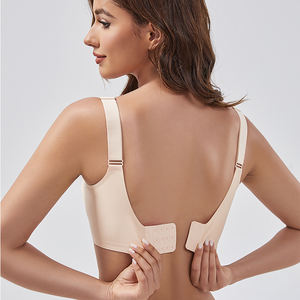 Geen Beugel Naadloze Dames Sexy Borst Full-Up Bh Xxx Pakistan Draadloze Bh Voor Vrouwen Naadloze Beha - Product Image 5