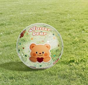 Large Plastic <b>Inflatable</b> Football for Youth (7-14 Years Old) Play & Interactive Outdoor Kindergarten Parent-child Toy - Product Image 1