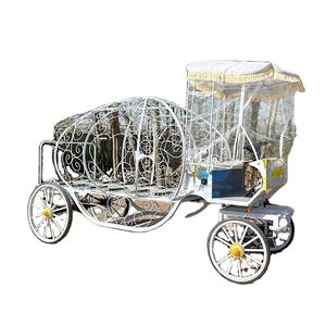 Dream Cinderella Electric Horseless Hearse Carriage Holy Funeral Builder Trailer Hearse Transporte especial - Product Image 1