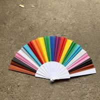 Éventails pliants à main arc-en-ciel LGBTQIA bon marché, fierté bisexuelle, pansexuelle, asexuelle, lesbienne, pour enfants, danse, rave