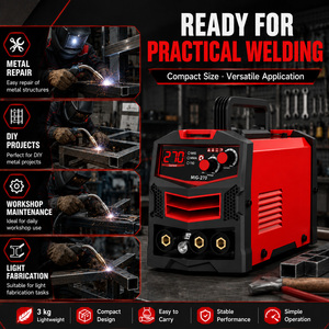 Nouvelle machine à <span class=keywords><strong>souder</strong></span> portable <span class=keywords><strong>MIG</strong></span>-270 220V, 3 en 1, sans gaz, <span class=keywords><strong>MIG</strong></span> MMA Lift TIG IGBT, équipement de soudage des métaux - Product Image 4