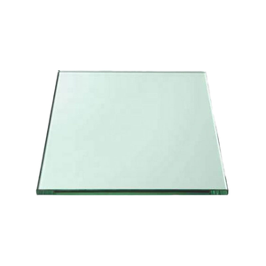 Verre de cheminée 4 mm d'épaisseur, résistant à la chaleur et aux températures jusqu'à 800°C, haute résistance, finition polie pour <span class=keywords><strong>vitre</strong></span> de visualisation de cheminée ou de four - Product Image 1