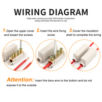 DIY GO Kupfer Stecker/Buchse Kabelverbinder 60A/100A 1000V 1-6mm² 2,5-16mm² Kabel Elektrische Spleißklemmen Anschlussdose