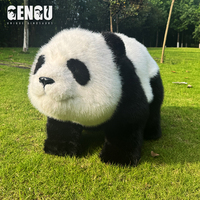 Robot chien animatronique réaliste avec actions personnalisables pour parcs à thème, éducation, entrée principale et affichage immersif