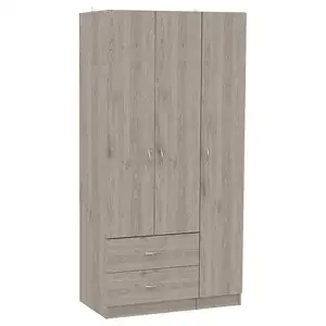 3 Doors Modern Furniture Fitted Sliding Door Closet Bedroom Wardrobes