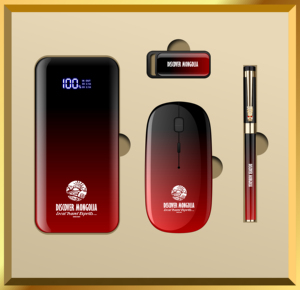 Juegos de promoción de negocios con bolígrafo USB, cuaderno de cuero, diario A5, logotipo personalizado, suministros de oficina, regalo, papelería, juego de regalo - Product Image 4