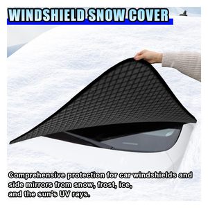 Cubierta Telescópica Universal para Parabrisas Delantero de <span class=keywords><strong>Coche</strong></span>, de Tela Oxford, Gruesa, Antihielo, Anti-UV, <span class=keywords><strong>Protector</strong></span> Solar - Product Image 4