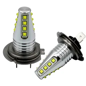 Sıcak satış H7 12V 80W araba Led sis lambası CE ve RoHS ile Farol de nevoeiro otomatik led aksesuarları