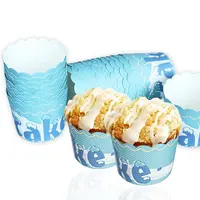 50 Pack Sekali Pakai Pembungkus Kertas Kue Cangkir Kue Cupcake Muffin Case Dekorasi Pesta Ulang Tahun