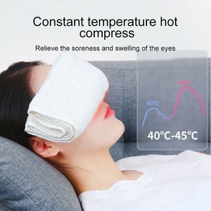 Masseur intelligent pour les yeux et les tempes avec vibration musicale pliable à 180 degrés, rechargeable, avec chaleur et compression d'air 2023 - Product Image 4