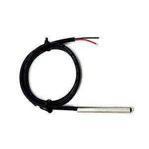 Датчик температуры Xinshiheng DS18B20 с 2-метровым зондом из нержавеющей стали и 2-метровым водонепроницаемым кабелем - Product Image 2