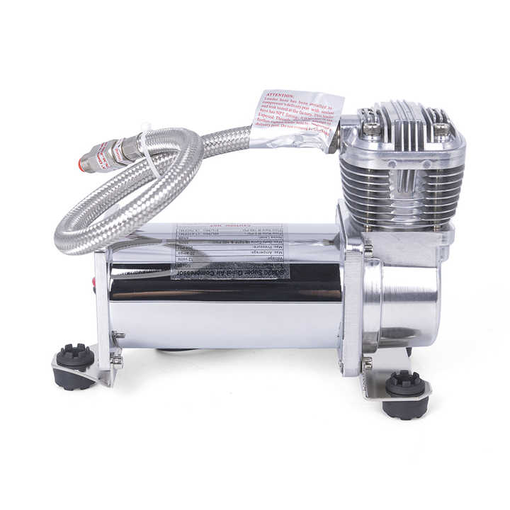 Factory Direct SQ420-14-Silver Car Air Suspension Compressor Pump 12V 200PSI Black Silver Tuning Shocks Strut Suspension Systems