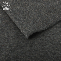 In Stock 70%wool 30%oth 633gsm Double Sided Alpaca Wool Fleece Fabric Wind-Proof Eco-Friendly for Coats