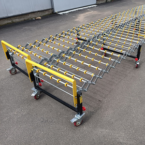 Bandes transporteuses flexibles pour roues de patin Convoyeurs télescopiques pour entrepôt de convoyeurs pliants à roues - Product Image 6