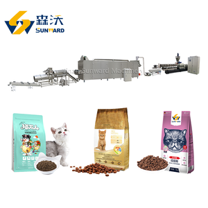 Fabricant industriel d'aliments pour chats et chatons Fabricant d'extrudeuse Machine de fabrication d'aliments pour chiens de compagnie Machines en ligne - Product Image 1
