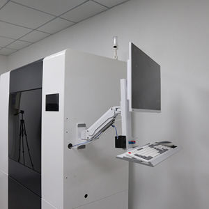 Support de <span class=keywords><strong>bras</strong></span> pour écran LCD industriel Meisonic T8-GA01KB, capacité de 20 kg, support de table de travail en métal, plateau pour écran d'ordinateur et clavier - Product Image 1