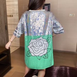 Abbigliamento Personalizzato Verde per Sorority, Camicia <span class=keywords><strong>con</strong></span> Maniche The Links Inc, Vestito Rosa da Donna, <span class=keywords><strong>Top</strong></span> <span class=keywords><strong>con</strong></span> <span class=keywords><strong>Paillettes</strong></span> Black Lives Matter, Jersey - Product Image 3