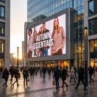 Pantalla LED para Exteriores de Primera Calidad con Clasificación IP65, Acceso Frontal y Trasero, Fundición a Presión, Novastar 3840Hz, Ideal para Eventos, Centros Comerciales y Estadios, la Mejor Relación Calidad-Precio