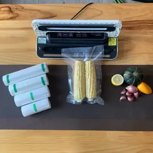 Wholesale Custom Printed Food Saver Vacuum Sealed Storage Bag Vacuum Food Pack Bag Roll