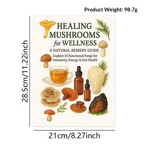 <span class=keywords><strong>Guide</strong></span> des champignons thérapeutiques imprimés pour le bien-être : une exploration des 15 types de traitements fongiques - Édition cadeau - Product Image 2