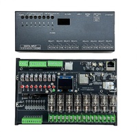 Contrôleur intelligent KinCony F8 ESP32, kit de maison intelligente Tuya, prise en charge de l'application Android Wi-Fi, design en barre, écran OLED, assistant domestique via MQTT