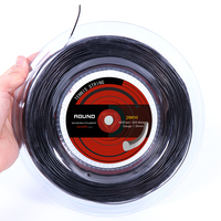 Cordage de tennis en nylon haute performance 656 pieds/200 m, monofilament 1,35 mm, puissance 56-59 livres, cordage de raquette de tennis Tour Bite OEM