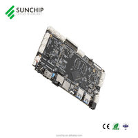 SUNCHIP RK3568, distributeur automatique, terminal de beauté, machine d'affichage numérique, PCB intégré, carte mère Android, LVDS EDP 4G