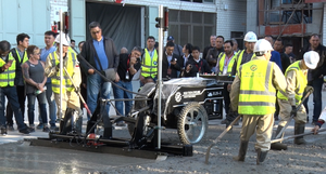 Floor <strong>leveling</strong> concrete laser screed <strong>machine</strong> HIGH TECH GRINDING puncture proof tyre concrete road <strong>surface</strong> lift pulp - Product Image 3