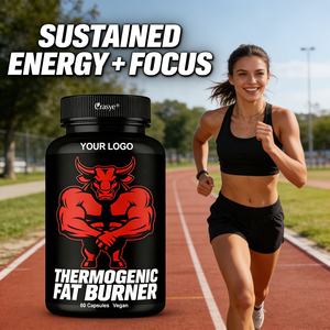 Kapsul Pembakar Lemak Termogenik OEM/ODM Alami Organik Bebas Gluten Pil Penurun Berat Badan Dewasa untuk Wanita untuk Mengecilkan Pinggang - Product Image 3