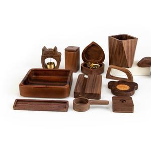 Meubles de cuisine et de chambre en bois de noyer noir sur mesure de haute qualité - Design moderne, résistant à l'eau, écologique, garantie 1 an, 3D - Product Image 2