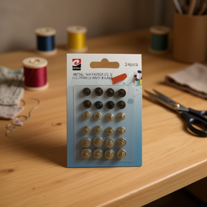 Mnj Buttons 24Pcs Metal Snap Fasteners For Clothing And Bags - Product Image 2