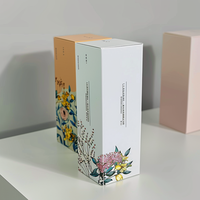 Papier cartonné Petites boîtes pour parfum boîte en papier crème solaire avec boîtes d'emballage de marque propre pour produit cosmétique
