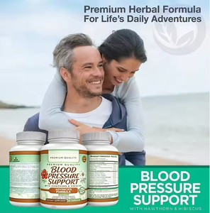 Capsules de soutien de la tension artérielle à marque privée avec extrait d'aubépine, d'hibiscus et d'<span class=keywords><strong>ail</strong></span>, vitamines et supplément à base de plantes - Product Image 4