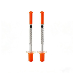 <span class=keywords><strong>Seringue</strong></span> d'insuline vétérinaire 0,3 ml, échantillon gratuit, calibre 31, 8 mm, 30 unités avec aiguille 30G 31G 1/2 pouce, usage animal sécurisé - Product Image 1