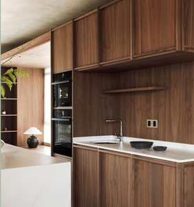 Mesa <span class=keywords><strong>de</strong></span> Cocina Plegable Moderna con Ruedas, Resistente al Agua, Mueble Multifuncional - Product Image 6
