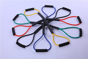 8 Hình Dạng Boxing Speed Train Pilates Căng Thẳng Kháng Rope Stretch Kéo Lên Ban Nhạc Phụ Kiện Phòng Tập Thể Dục Ngực Nhà Phát Triển Với Xử Lý - Product Image 6