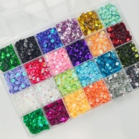 Paillettes en plastique effet écailles de poisson pour accessoires vestimentaires, robes de mariée, costumes de danse, sacs brodés, perles DIY - Grande Vente