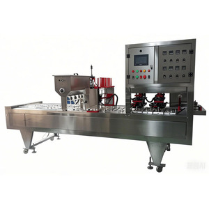 Machine automatique de remplissage et de scellement de gobelets Machine à yaourt Machine de fabrication de gobelets à eau en plastique Machine à sceller les gobelets Knaife - Product Image 6