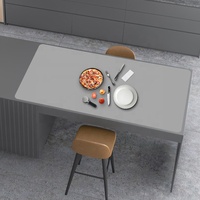Tapis de protection de comptoir en silicone extra large Tapis en silicone polyvalent pour comptoir de cuisine Tapis de protection de bureau antidérapant et résistant à la chaleur