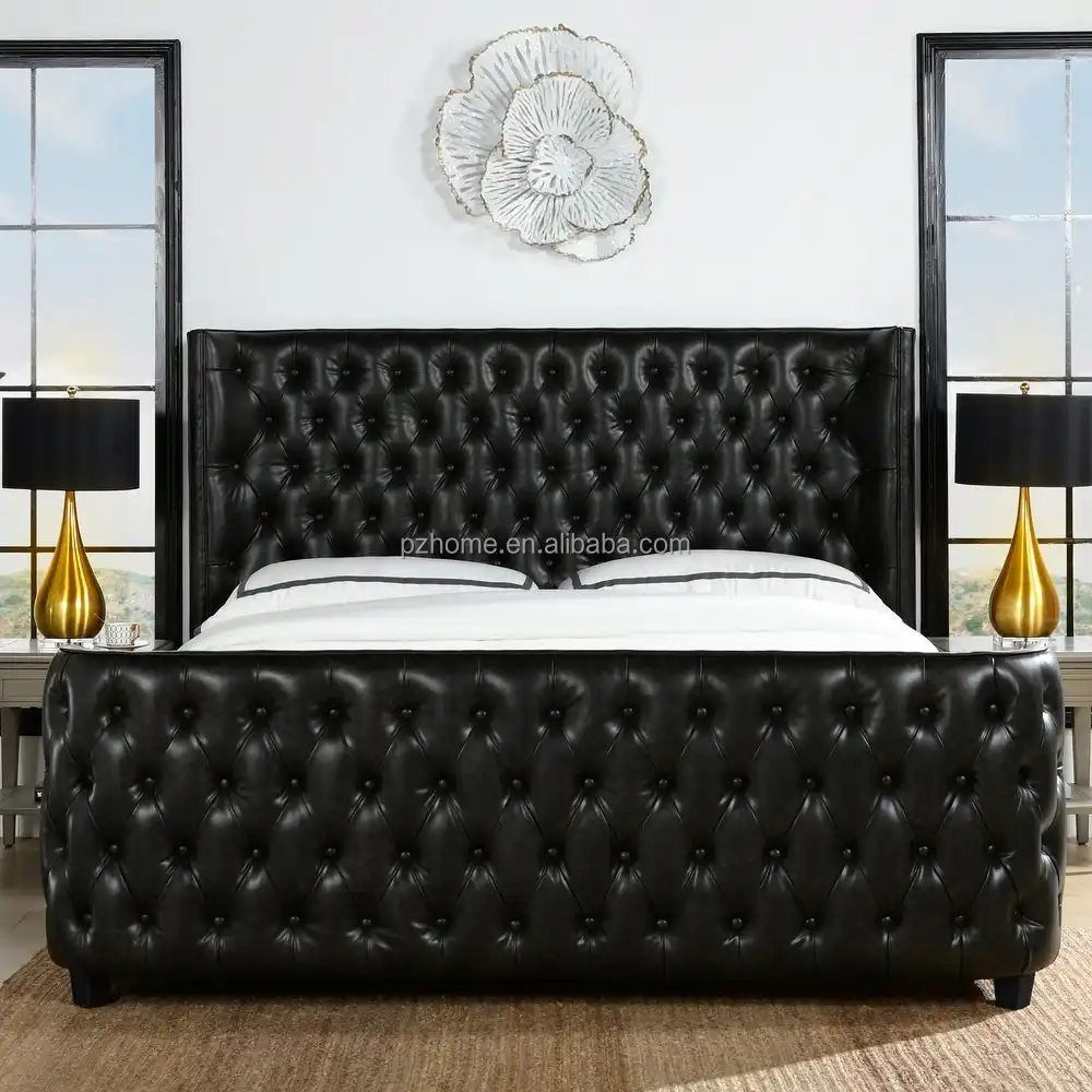 Jiangxi Furniture Royal neuesten Designs Super King Size Cloud Smart Möbel Bett
