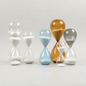 Minuteur Sablier en Verre 5, 10, 15, 30, 45 Minutes – Ensemble de Minuteries Personnalisables avec Sable Coloré – Accessoires Maison – Horloge à Sable pour Décoration Intérieure - Product Image 2