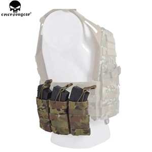 Pochette triple ouverte pour chargeurs tactiques modulaires Molle pour la chasse et les jeux de guerre - Product Image 5