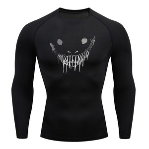 T-shirt de sport à manches longues pour homme, à séchage rapide, à compression athlétique, à haute élasticité, ajusté, pour la salle de sport, la course à pied, <span class=keywords><strong>le</strong></span> basketball, les sports - Product Image 6