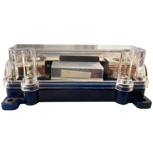 Portafusibili display tensione trasparente Auto impermeabile <span class=keywords><strong>ANL</strong></span> portafusibili cavo di alimentazione Audio per Auto - Product Image 3