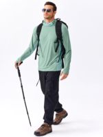 Sweat à capuche unisexe personnalisé OEM, protection solaire, manches longues, athlétique, séchage rapide, respirant, UPF 50+, pour la randonnée, la course à pied, la pêche
