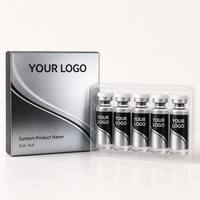 2ml/3ml/10ml Şişe Ambalaj Kutusu için Su Geçirmez Ambalaj Etiketi ve Kutusu (Peptid için)